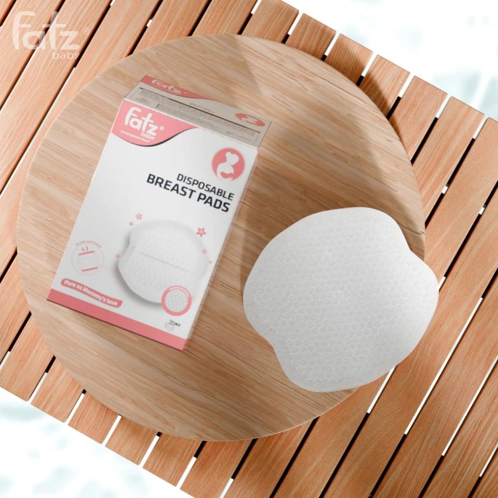 Miếng lót thấm sữa FATZBABY FB0130CD công nghệ SAP thấm hút tốt, siêu mỏng tạo cảm giác thoải mái (hộp 30 miếng)