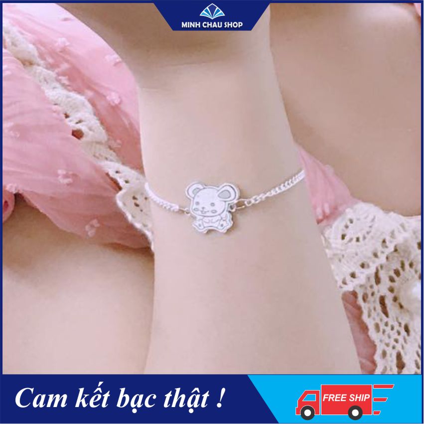 Lắc tay bạc cho bé