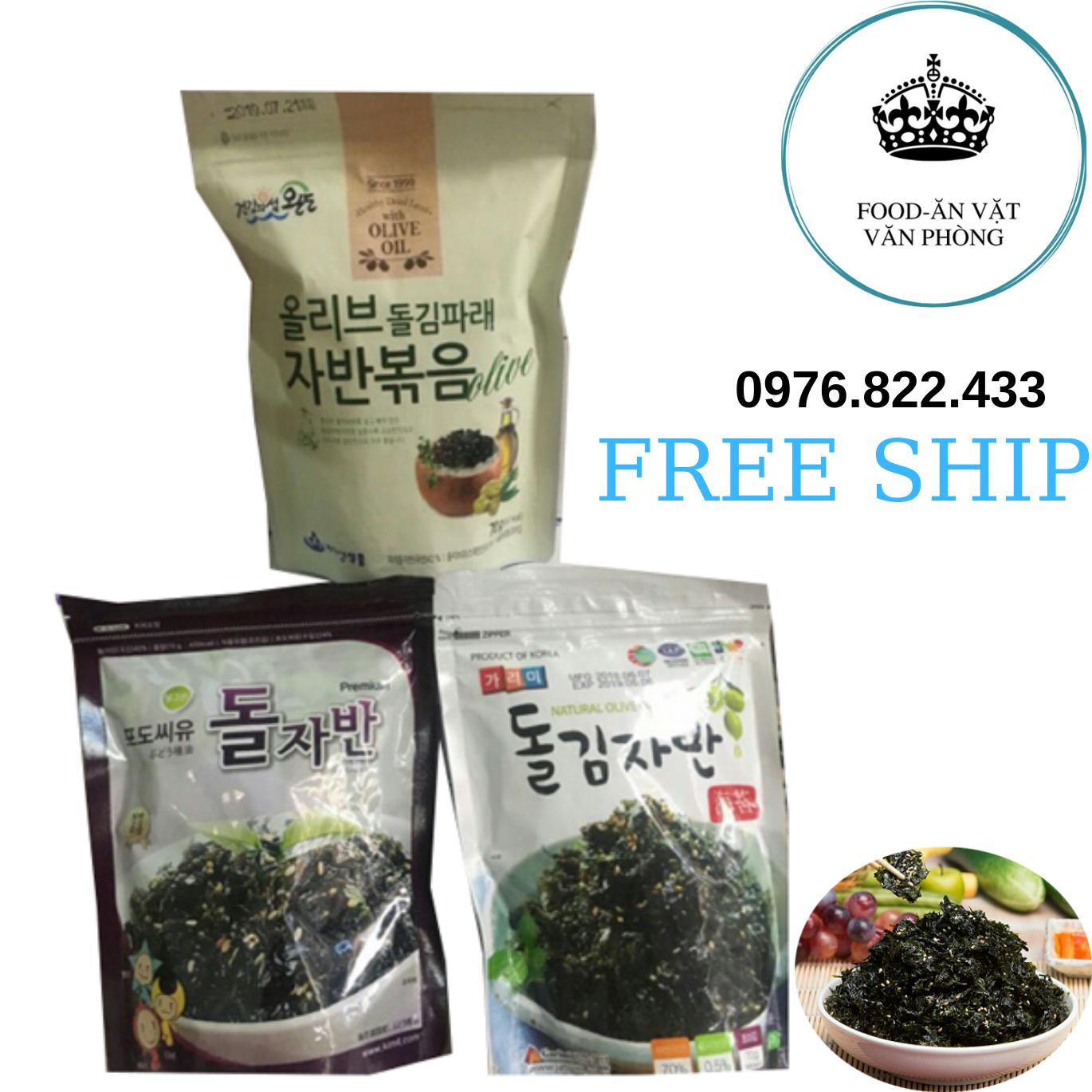 - rong biển tẩm dầu oliu ăn liền garimi- 100gr- xuất xứ hàn quốc