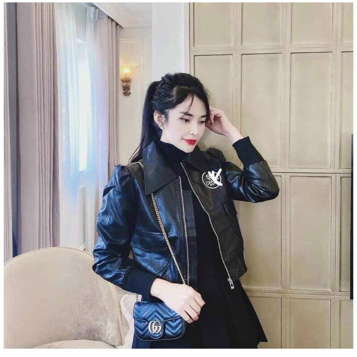Áo khoác da 100% hàng thật che nắng và giữ lạnh cao câp