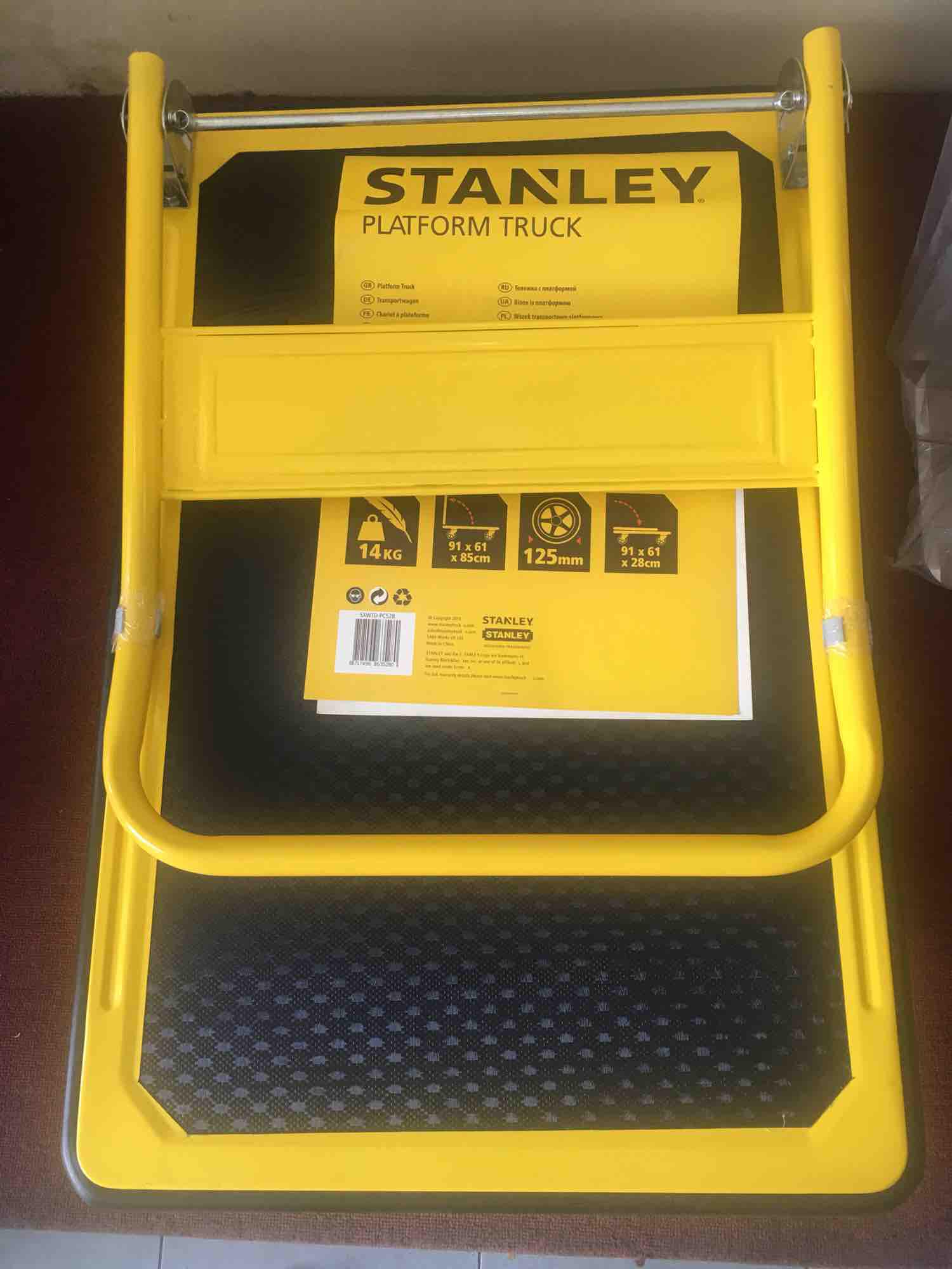 Xe đẩy 4 bánh stanley pc528 tải 300kg