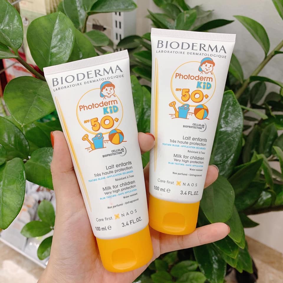 Kem chống nắng bioderma photoderm kid - kem chống nắng cho bé pháp 100ml