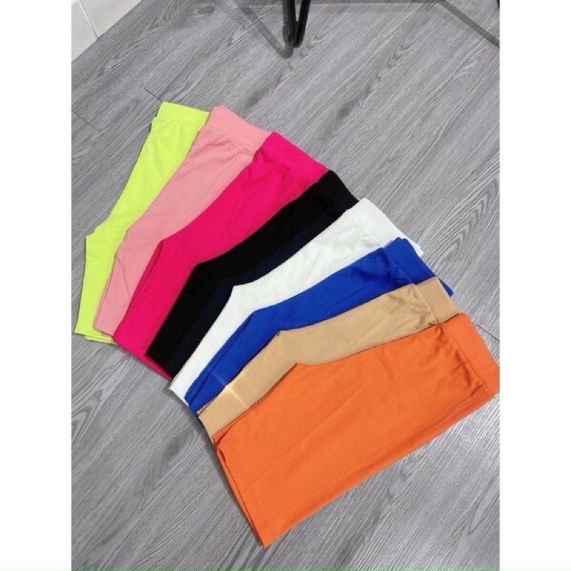 Quần legging lửng nữ, legging ngố nâng mông - 2023 House