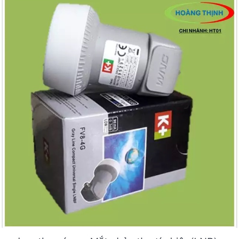 Com bo 10 Lnb k+ thu sóng Vinasat thu được cho đầu vệ tinh đầu k+,vtc,Vinasat