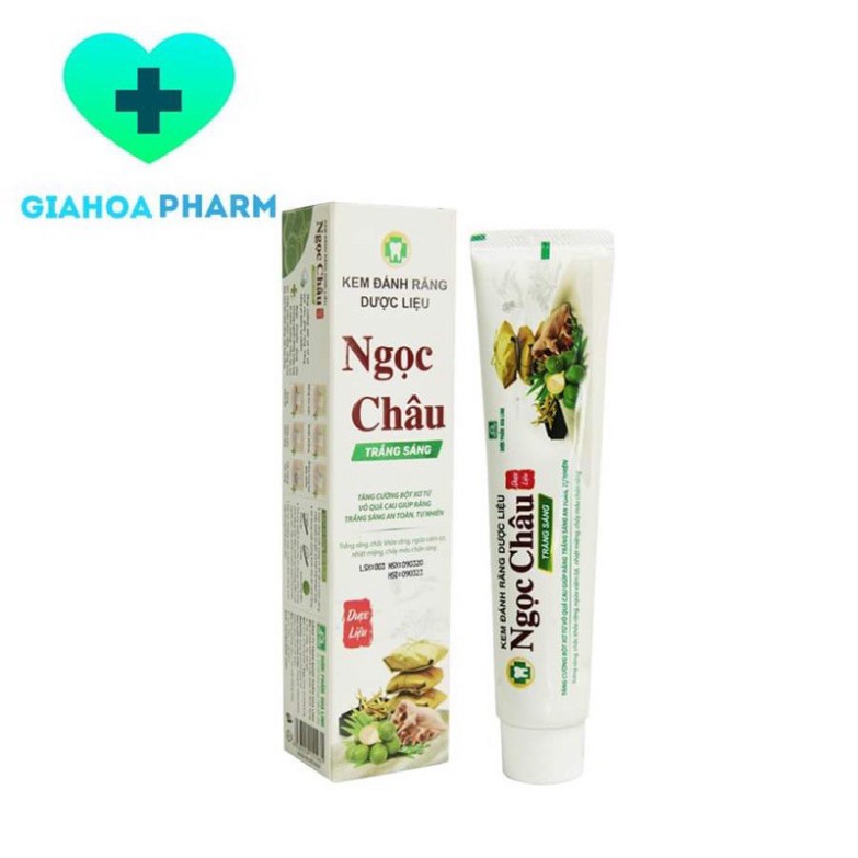 ✔️sale khủng✔️ kem đánh răng dược liệu ngọc châu trắng sáng 100g