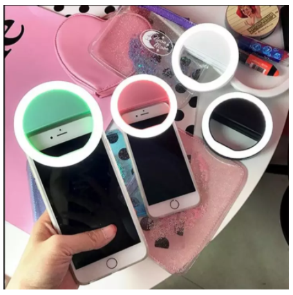 Đèn led hỗ trợ chup hình selfie live stream bán hàng - Đèn selfie trợ sáng