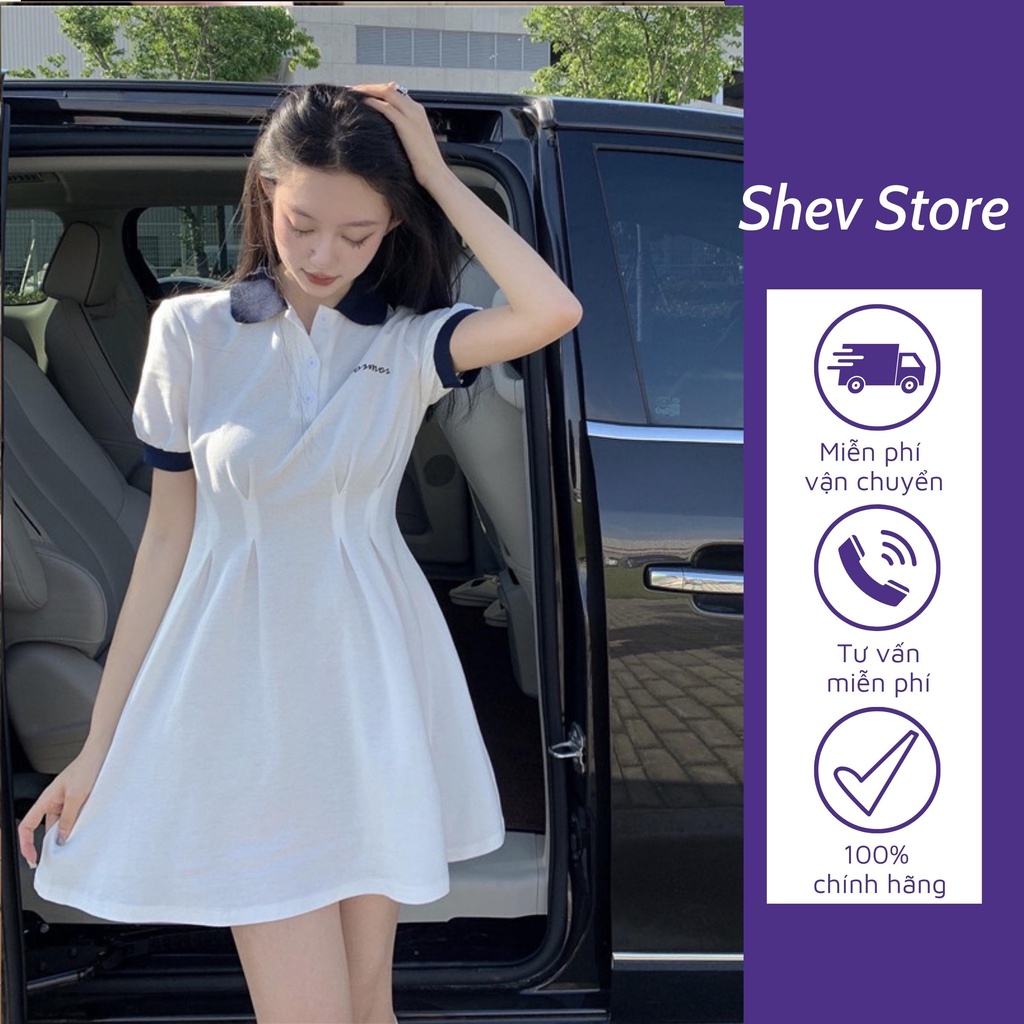 Váy nữ xinh đẹp hàn quốc bánh bèo đầm dáng xoè VN006
