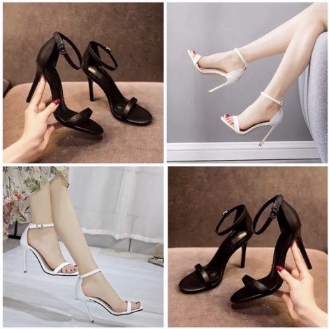 Sandal cao gót 9p siêu sang chảnh, lên chân là lên dáng