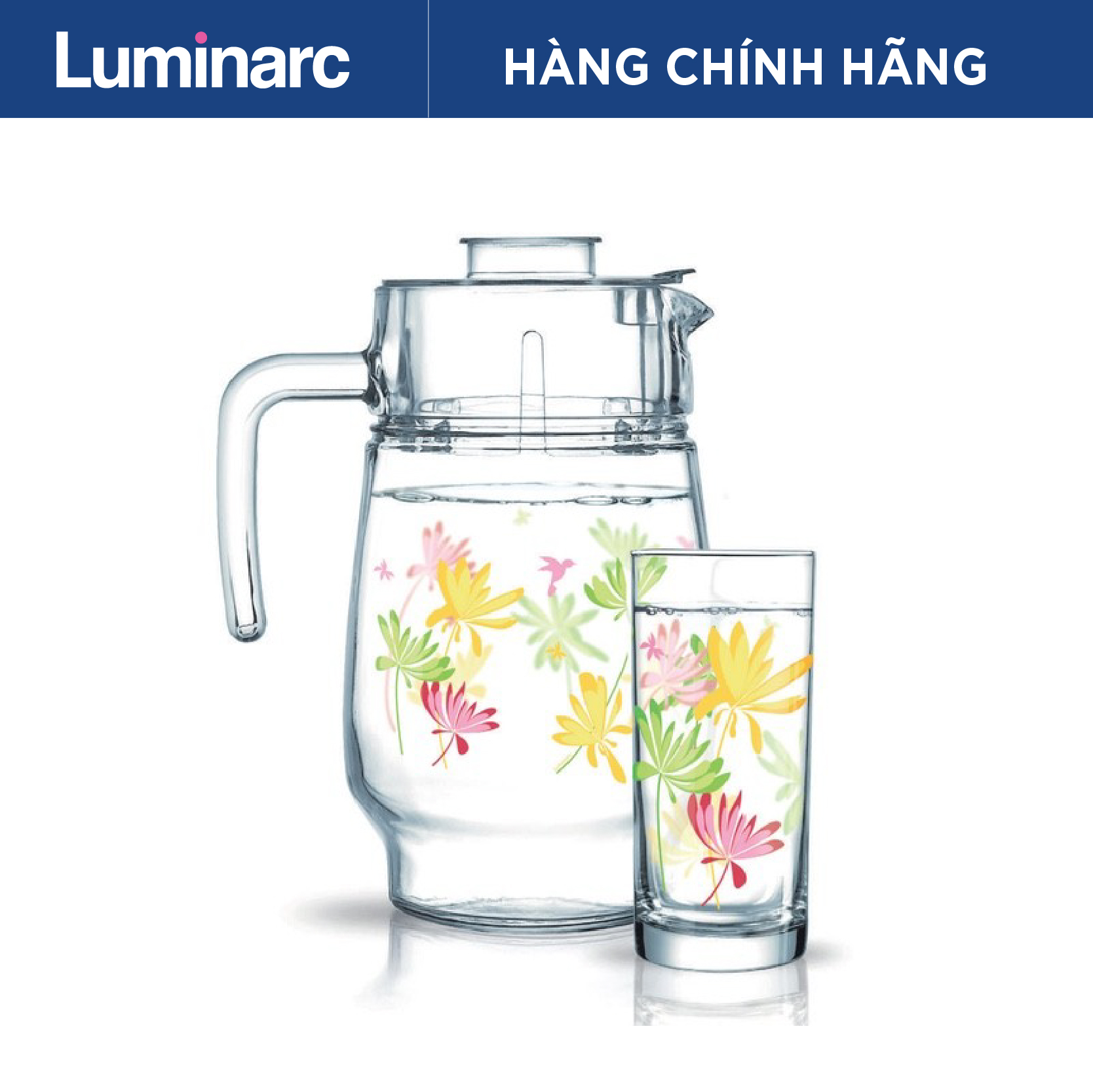 Bộ bình cốc thủy tinh Luminarc 7 chi tiết G4621