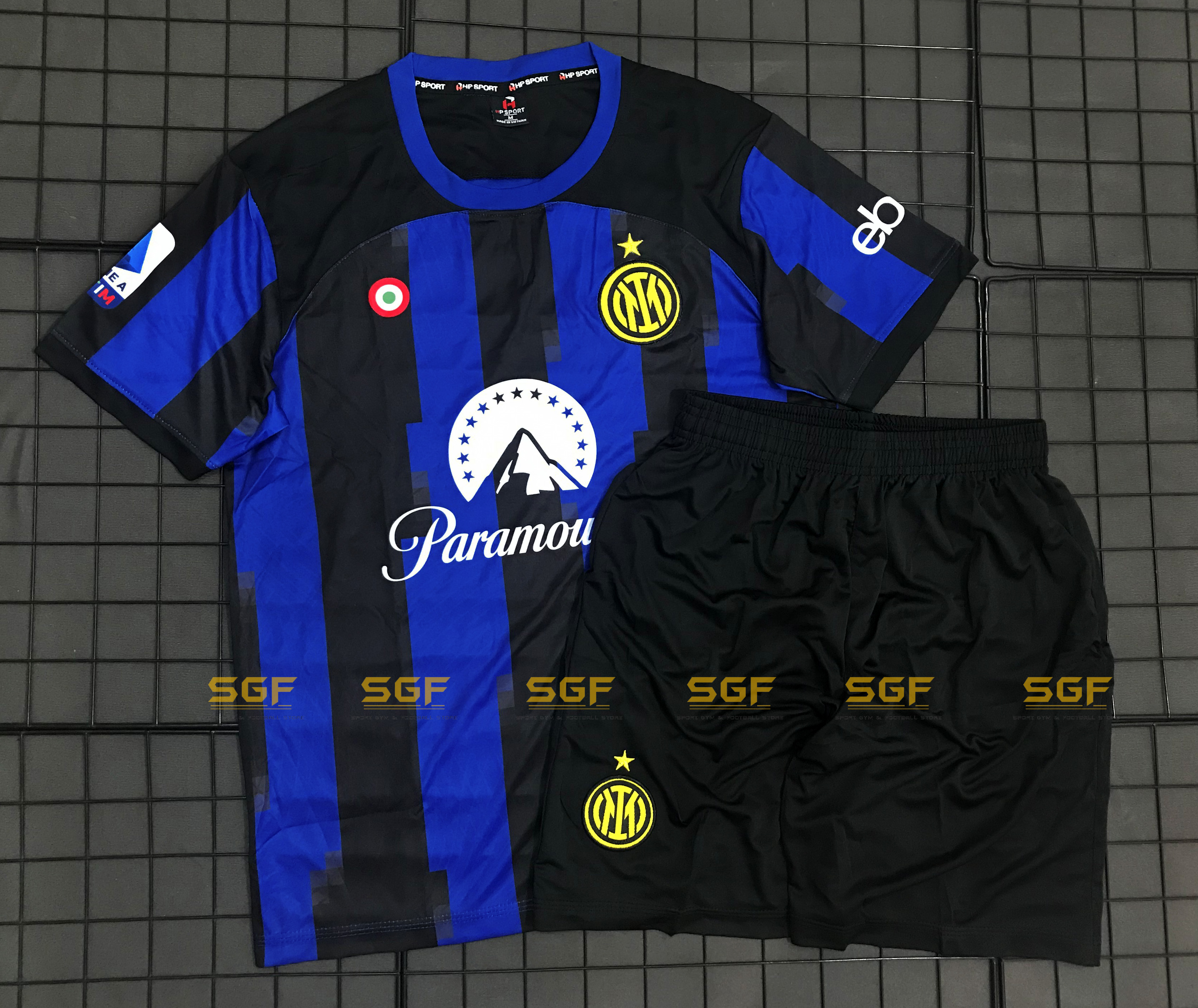 Quần áo bóng đá inter milan xanh sân nhà 2023
