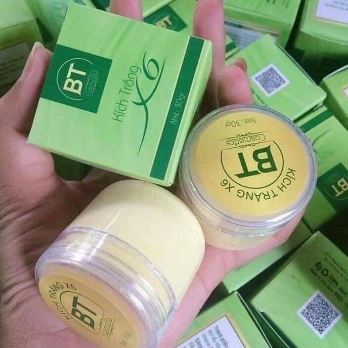 [HCM]Kem kích trắng X6 BT 30g (dùng trộn kem body)