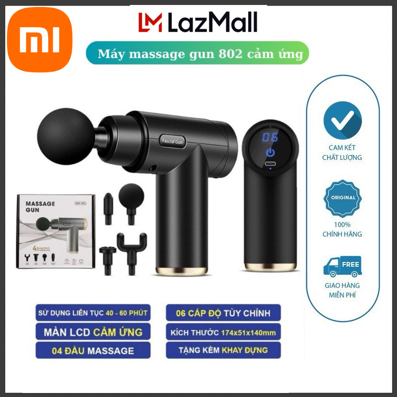 (HCM-LAZFLASH HÔM NAY) LazMall Siêu Sale XIAOMI CHÍNH HÃNG ,Máy Massage Đa Năng Toàn Thân Xiaomi Gun