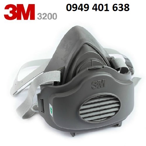Mặt nạ phòng độc, phòng bụi, chống bụi mịn 3m3200