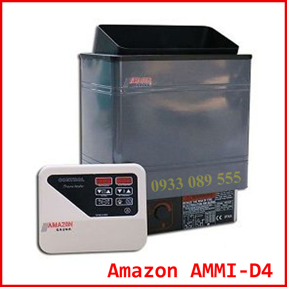 Máy xông hơi khô amazon am60mi-d4 công suất 6kw