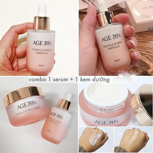 SET KEM DƯỠNG AGE 20'S TRUFFLE IN RICH CREAM