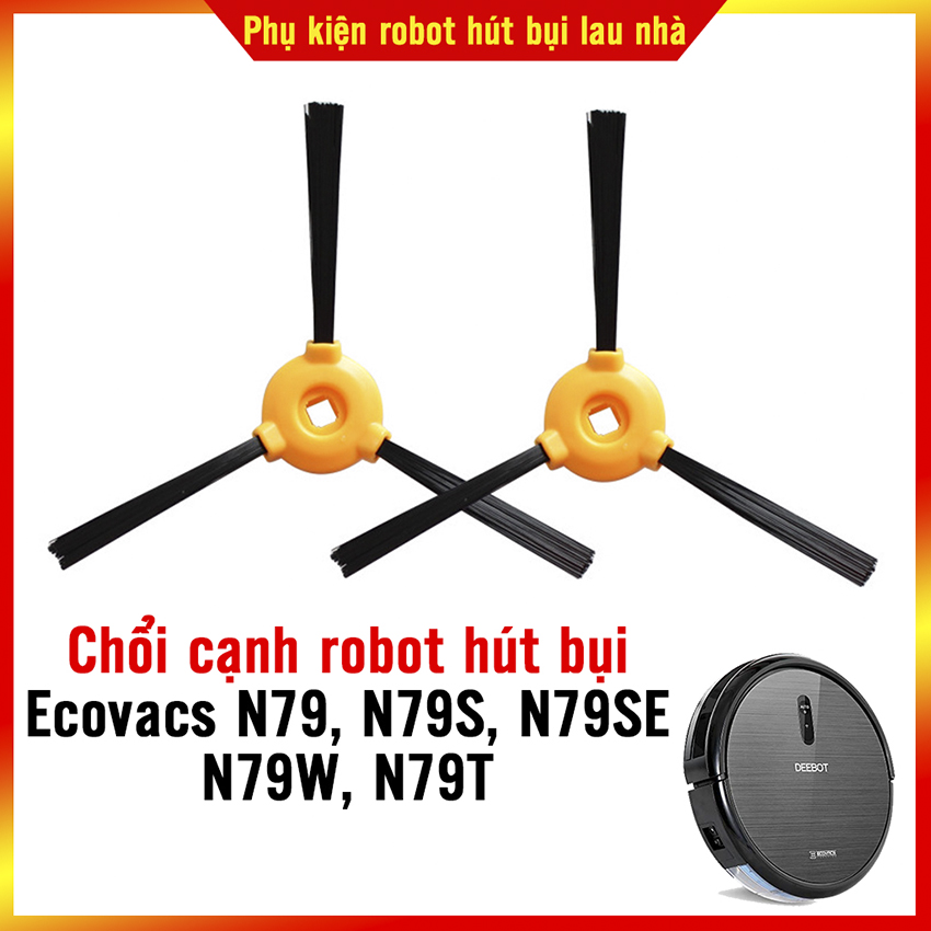 Chổi cạnh robot hút bụi ecovacs n79, n79s, n79se, n79w, n79t