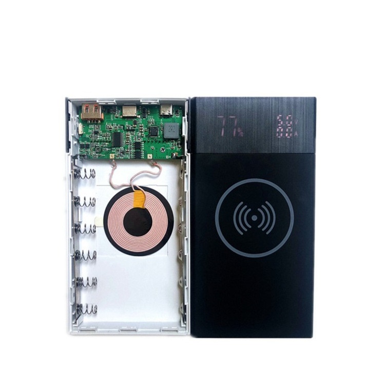 Box sạc dự phòng sạc không dây QC 3.0