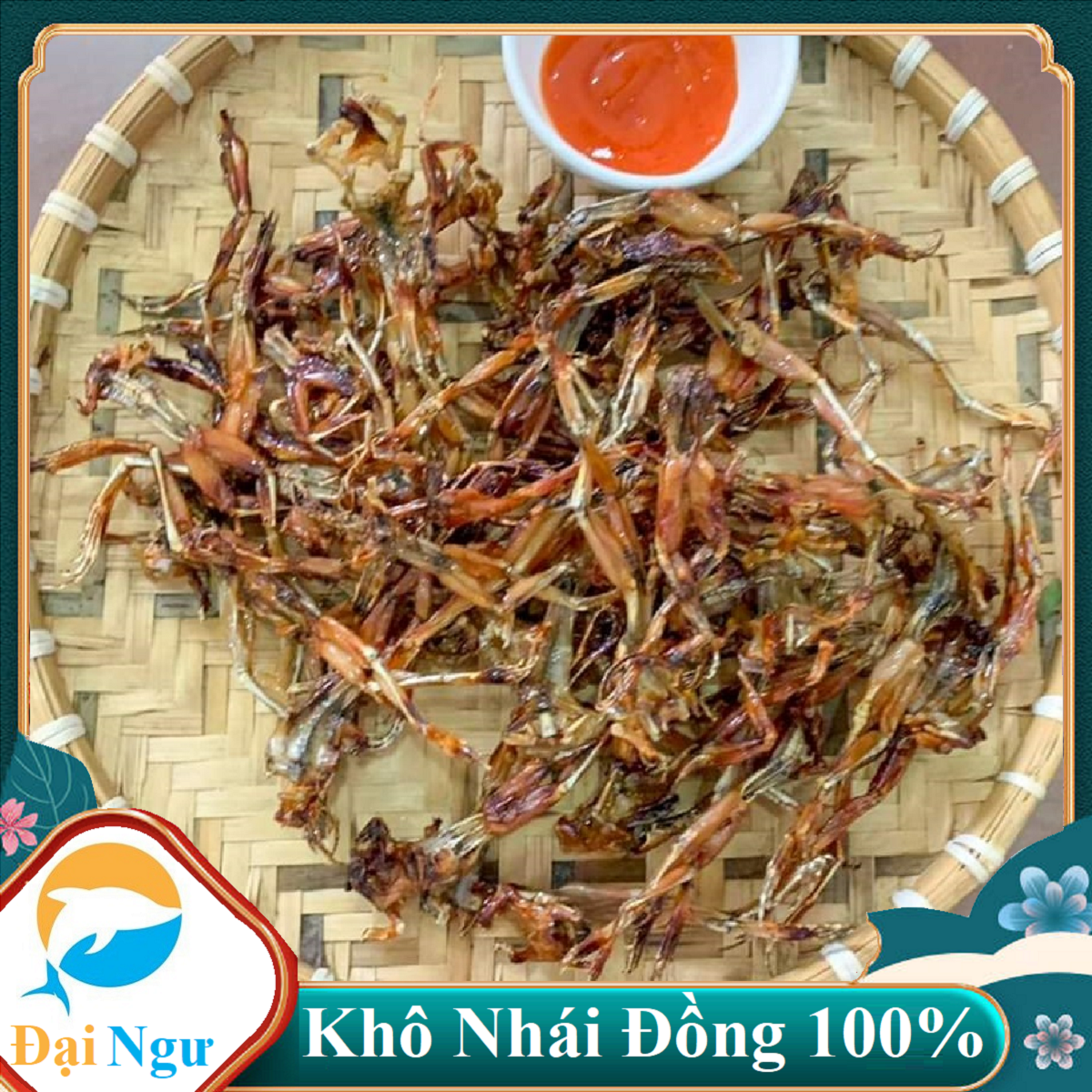 250gr khô vũ nữ chân dài - khô nhái đặc sản ---Đại Ngư
