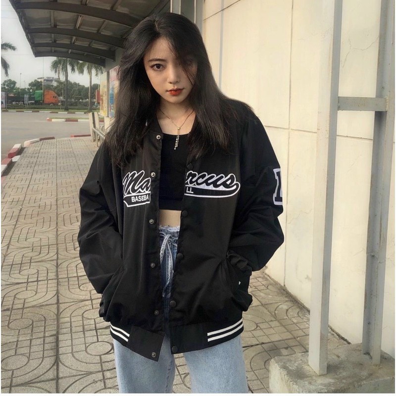 Áo Khoác Dù BomBer Kiểu Dáng Trẻ Trung  Form Dài Hàn Quốc Siêu Cá Tính, Mẫu Mới Hot Teen.TP