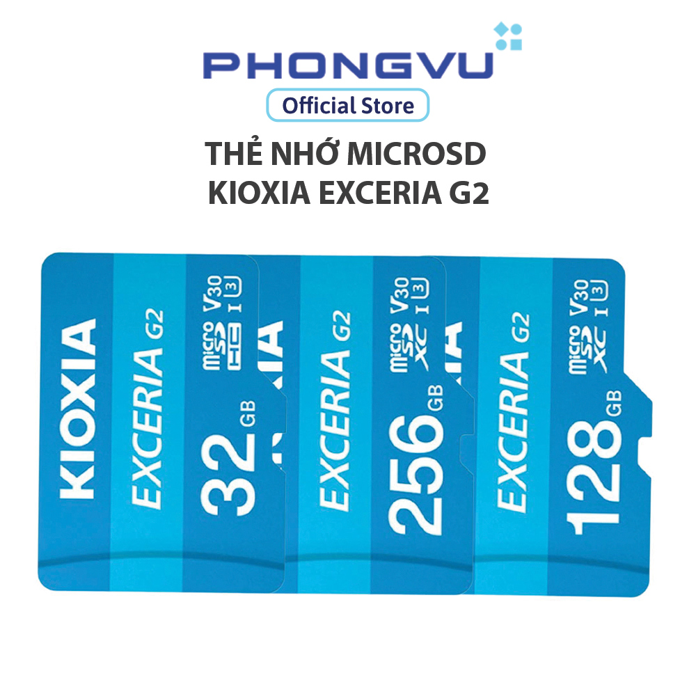  Thẻ nhớ MicroSD Kioxia Exceria G2 - Bảo hành 60 tháng 