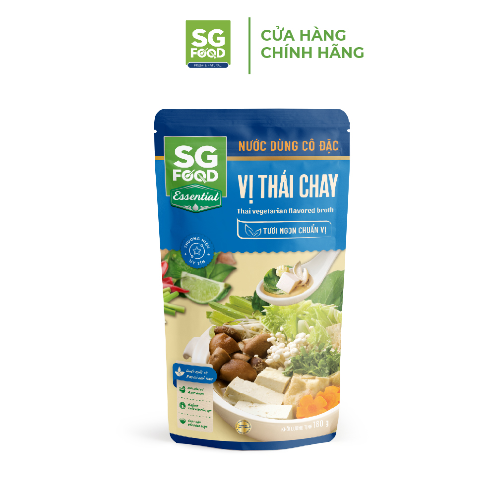Nước Dùng Cô Đặc Vị Thái Chay Sài Gòn Food 180G