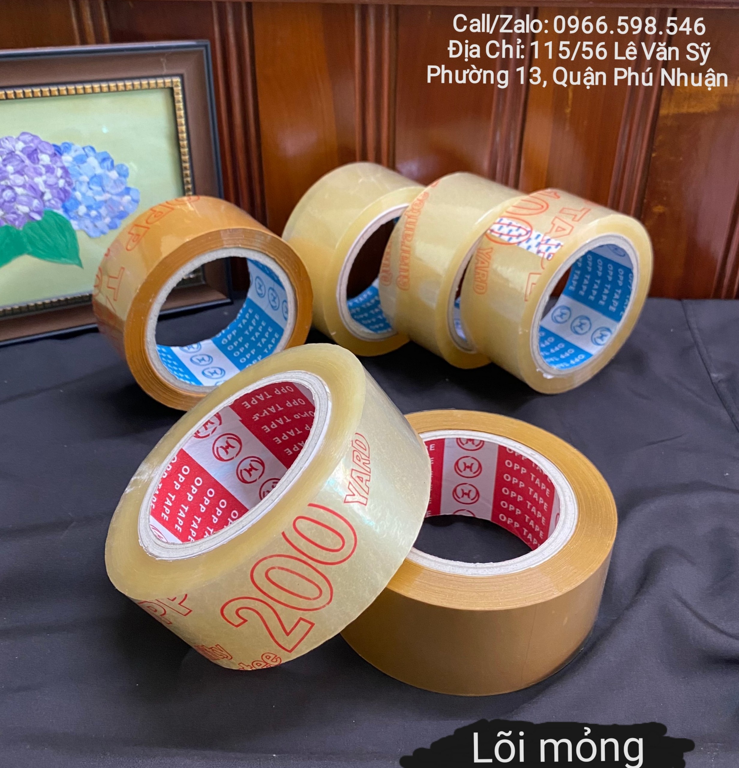 Băng keo trong _ băng keo đục | 100 yard và 200 yard