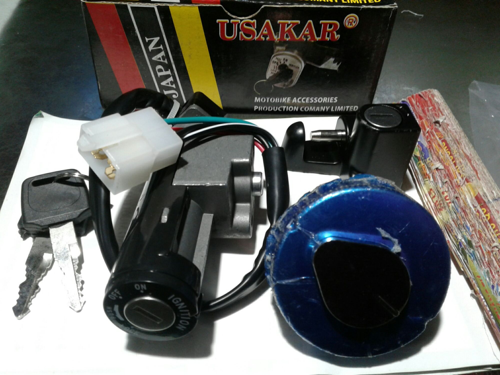 bộ khóa máy xe cub mỹ, khóa máy xe cub 2018, khóa máy xe cub mới, khóa máy xe cub 50cc