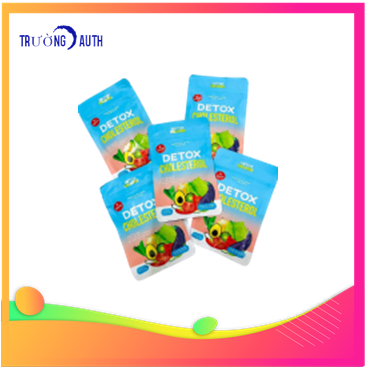 hàng thái lan chính gốc - Viên khử mỡ giảm cân giấm táo Detox Cholesterol Thái Lan 60 viên -shop trường auth