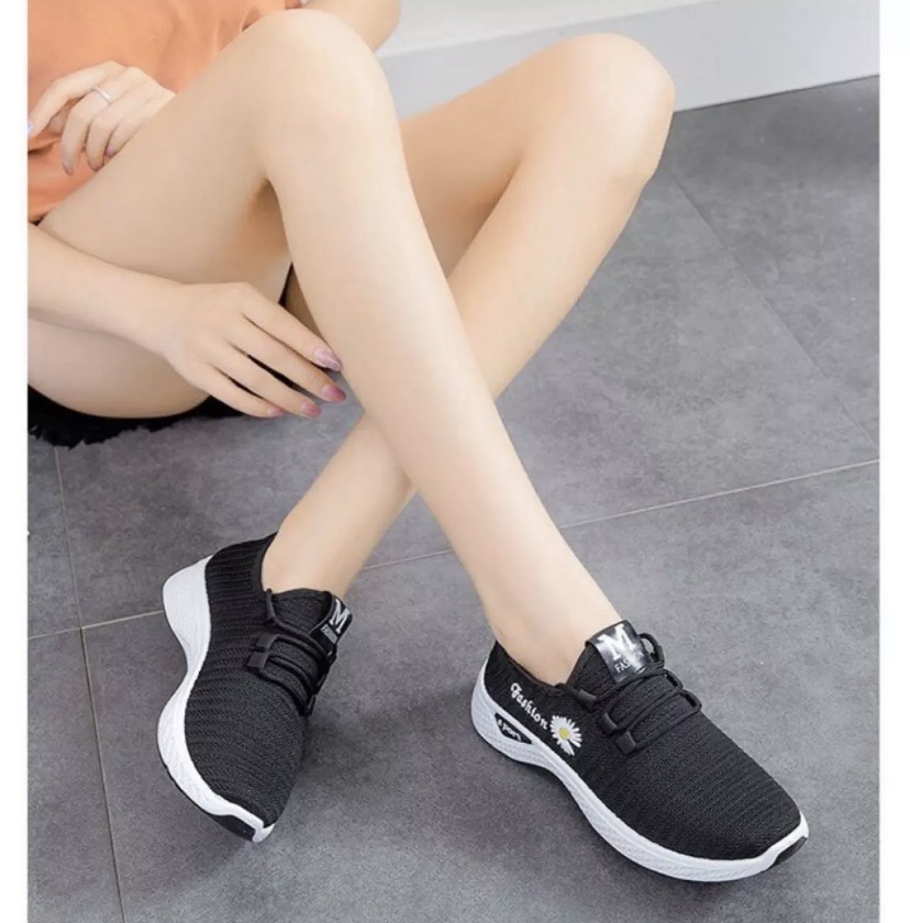 Giày thể thao hoa cúc Giầy thể thao siêu nhẹ Giầy nữ giá rẻ