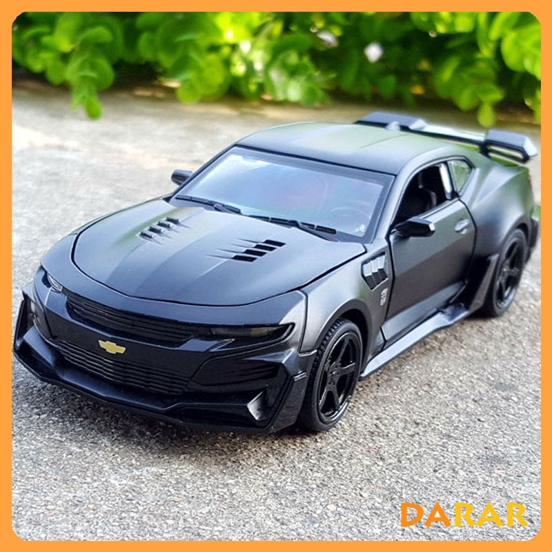 MÔ HÌNH XE Ô TÔ Siêu Xe Chevrolet Camaro "Bumblebee Transformer"  MINIAUTO tỷ lệ 1:32