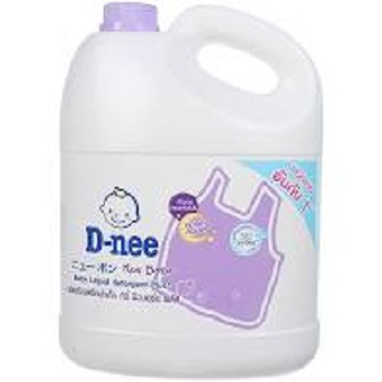 Nước giặt xả Dnee Organic 3000ml cho bé màu tím chính hãng