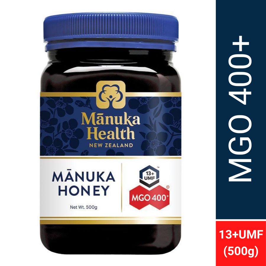 Mật ong Manuka - Chỉ số kháng khuẩn MGO 400+ trọng lượng 500g