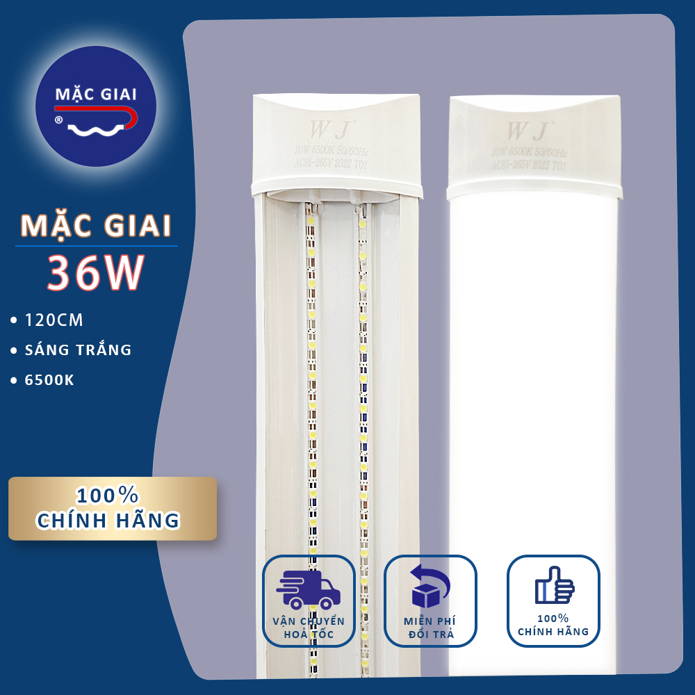 Đèn led bán nguyệt mặc giai