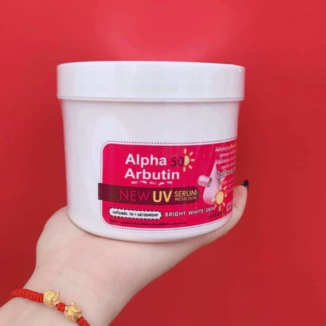Kem dưỡng trắng body alpha arbutin - 500gr