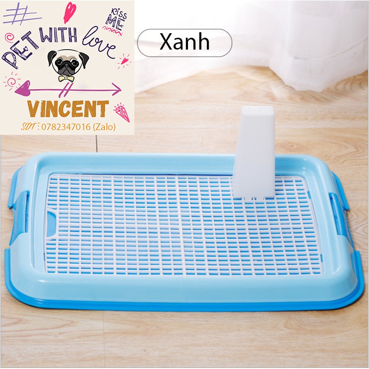[HCM][RẺ NHẤTT][HÀNG CÔNG TY] Khay vệ sinh cho cún - Khay tập cún đi vệ sinh giữ sạch sẽ nhà cửa - Nhựa tốt hàng loại 1