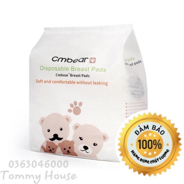 Miếng lót thấm sữa CMBEAR 108 miếng miếng lót sữa lót thấm sữa