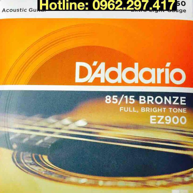 Dây Đàn Sắt Guitar Acoustic Daddario Nhạc Cụ Cao Cường