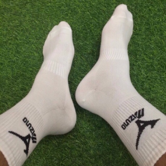 Đôi Tất Vớ Thể Thao Mizuno Chống Trượt Hàng Xuất Dư, Tất Vớ Đá Bóng Cổ Vừa