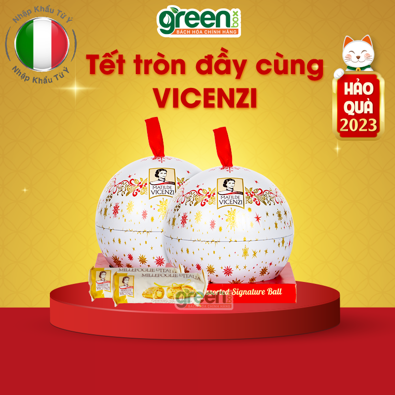 [ Hộp bánh nhập khẩu ] Hộp bánh ngàn lớp Minisnack Matilde Vicenzi 375g nhập khẩu Ý