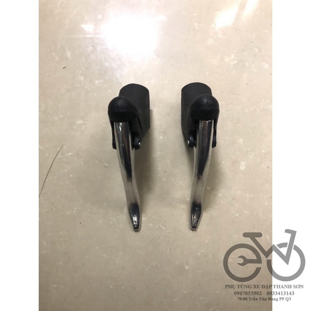Cặp tay phanh nhôm sừng xe đạp, tay phanh, tay lắc, tay thắng xe đạp fixed gear
