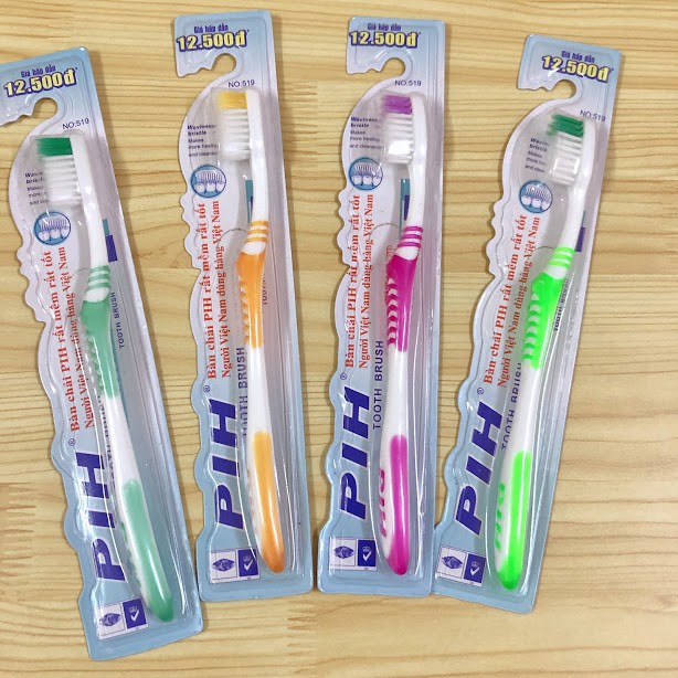2 bàn chải đánh răng pih ms 519