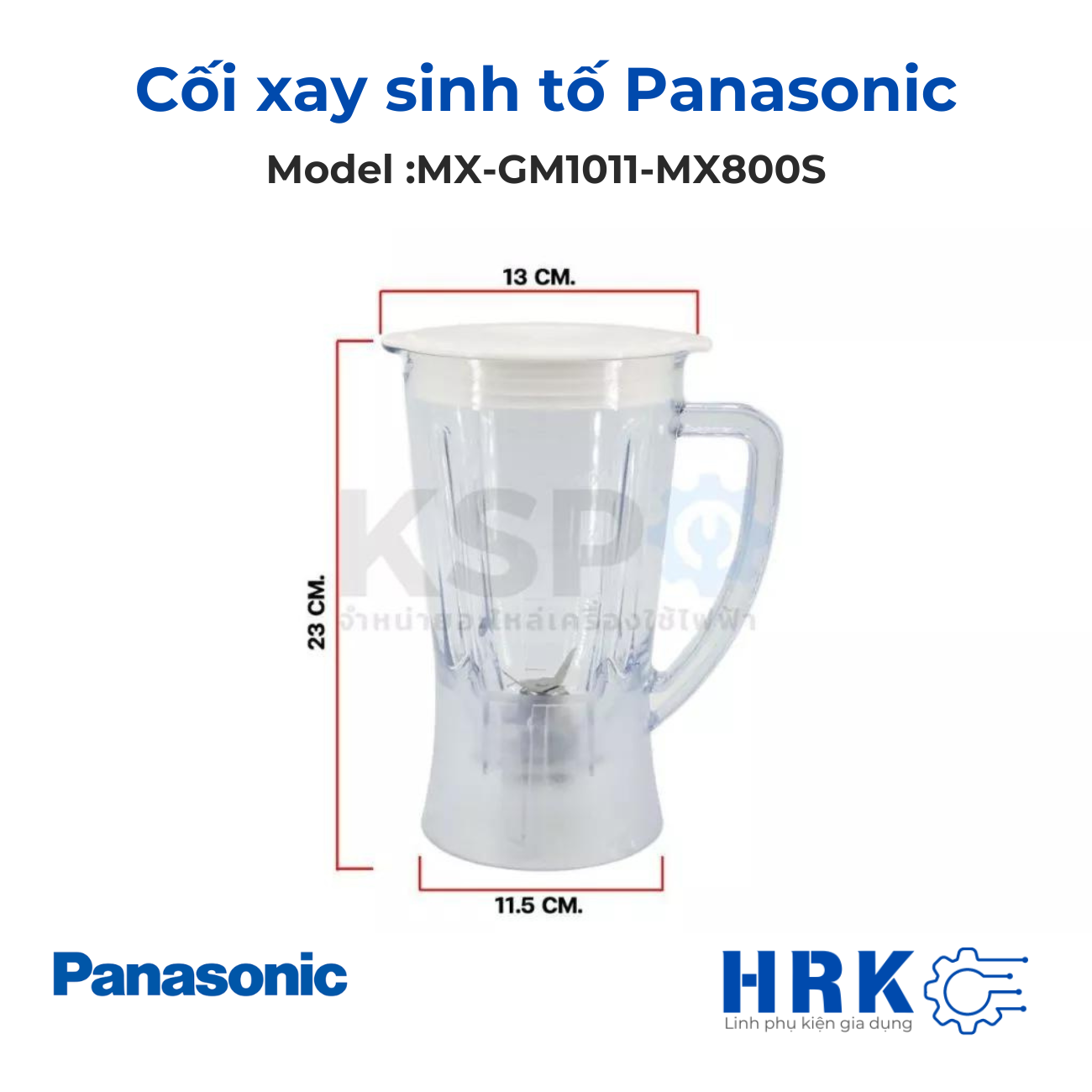 Cối xay sinh tố PANASONIC, Panasonic model MX-GM1011, MX-800S phụ tùng thay thế.