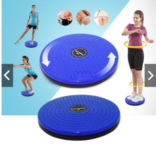 Đĩa Xoay Eo Tập Thể Dục 360 Độ Bàn Xoay Tập Cơ Bụng Eo Thon Giảm Cân Tại Nhà Phòng Gym Có Hạt Massage Bàn Chân Cực Tốt CB68