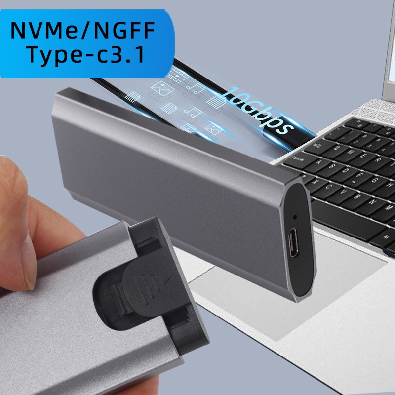 Box ổ cứng m2 nvme m2 sata ngff cao cấp