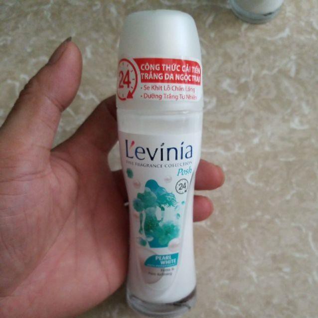 LĂN KHỬ MÙI TRẮNG DA - NGỌC TRAI LEVINIA 65G MÀU XANH - POSH (L'EVINIA)