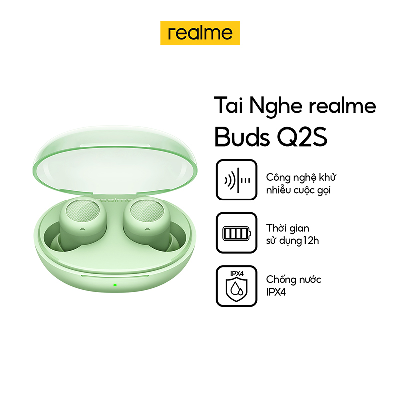 Tai nghe Bluetooth không dây realme Buds Q2s