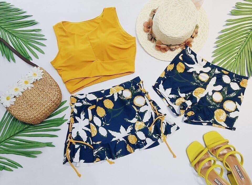 Sét bikini- bộ đồ bơi nữ đi biển 2 món đẹp sang chảnh, minhquang2017