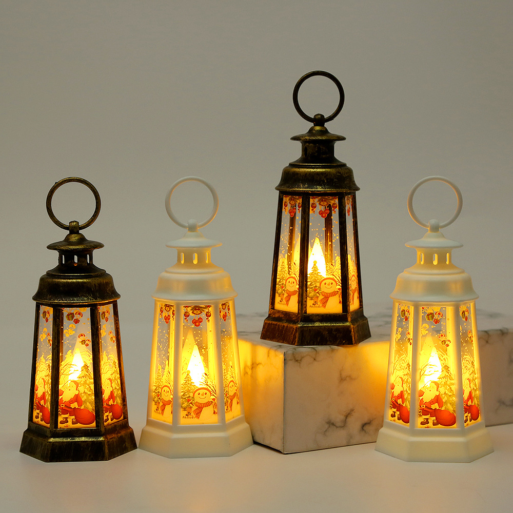 Đèn led trang trí giáng sinh siêu dễ thương - đèn trang trí noel - đèn ngủ họa tiết giáng sinh - đèn cổ điển - đèn treo