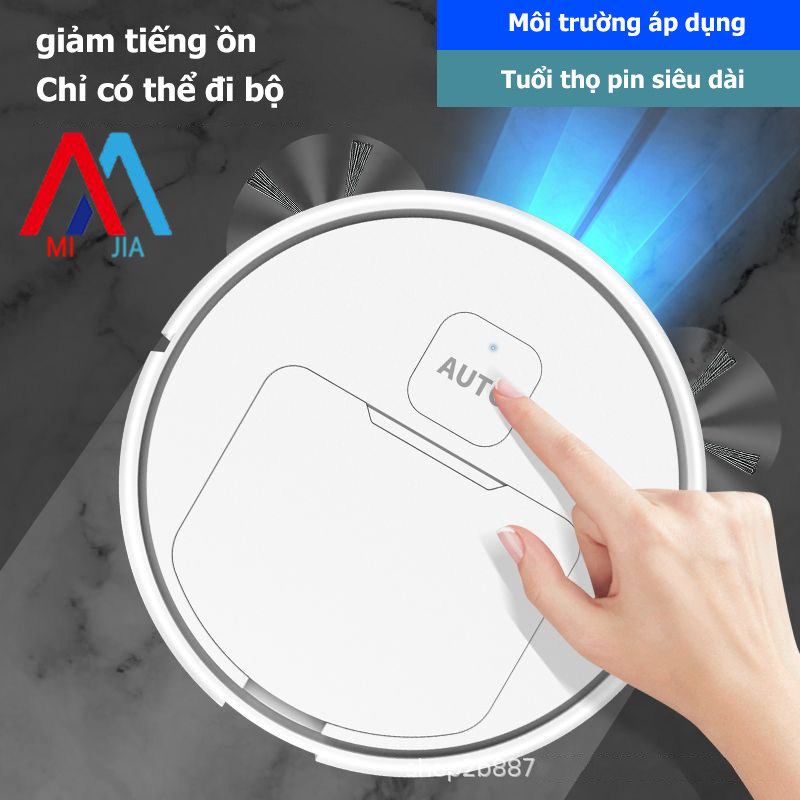 [Chất lượng cao nhất!] XIAOMIMIJIA Robot quét thông minh Máy lau điện Làm sạch tự động Máy hút bụi Dọn dẹp toàn bộ ngôi nhà Khởi động bằng một phím