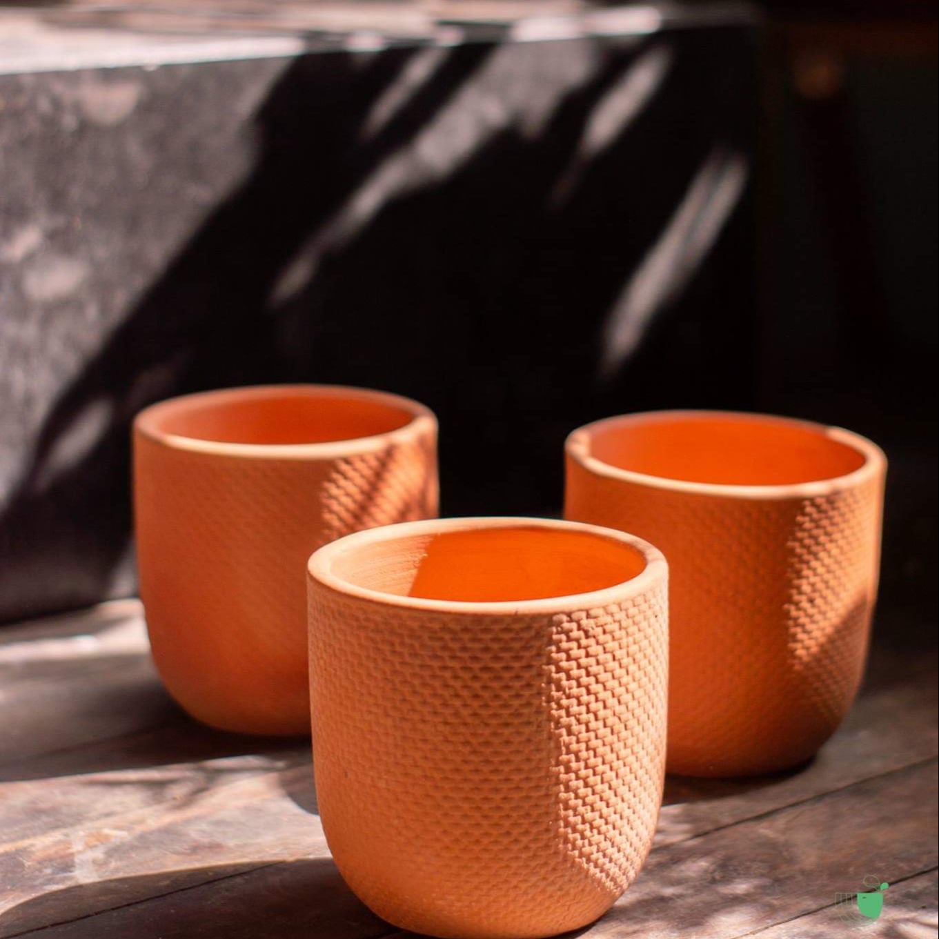 [HCM]Chậu đất nung trồng cây cảnh để bàn cây cảnh mini sen đá xương rồng cây bonsai